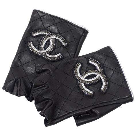 buy chanel fingerless gloves|coachella chanel gloves.